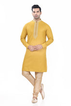 Load image into Gallery viewer, Brocade Silk - Premium Kurta Pyjama - Just $ 75! Shop now at Dapper Ethnic
