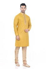 Load image into Gallery viewer, Brocade Silk - Premium Kurta Pyjama - Just $ 75! Shop now at Dapper Ethnic
