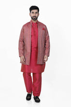 Load image into Gallery viewer, Brocade Silk - Premium Kurta Pyjama - Just $ 75! Shop now at Dapper Ethnic
