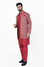 Load image into Gallery viewer, Brocade Silk - Premium Kurta Pyjama - Just $ 75! Shop now at Dapper Ethnic
