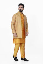 Load image into Gallery viewer, Brocade Silk - Premium Kurta Pyjama - Just $ 75! Shop now at Dapper Ethnic
