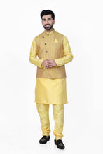 Load image into Gallery viewer, Brocade Silk - Premium Kurta Pyjama - Just $ 75! Shop now at Dapper Ethnic
