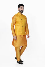 Load image into Gallery viewer, Brocade Silk - Premium Kurta Pyjama - Just $ 75! Shop now at Dapper Ethnic
