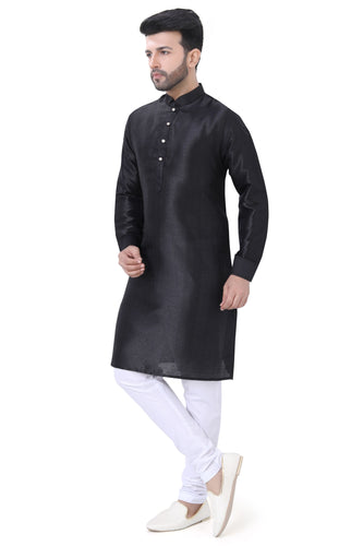 Brocade Silk - Premium Kurta Pyjama - Just $ 75! Shop now at Dapper Ethnic