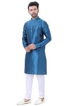 Load image into Gallery viewer, Brocade Silk - Premium Kurta Pyjama - Just $ 75! Shop now at Dapper Ethnic
