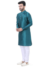 Load image into Gallery viewer, Brocade Silk - Premium Kurta Pyjama - Just $ 75! Shop now at Dapper Ethnic
