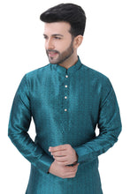 Load image into Gallery viewer, Brocade Silk - Premium Kurta Pyjama - Just $ 75! Shop now at Dapper Ethnic
