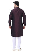 Load image into Gallery viewer, Brocade Silk - Premium Kurta Pyjama - Just $ 75! Shop now at Dapper Ethnic
