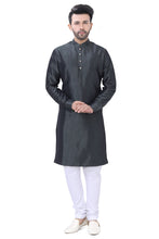 Load image into Gallery viewer, Brocade Silk - Premium Kurta Pyjama - Just $ 75! Shop now at Dapper Ethnic
