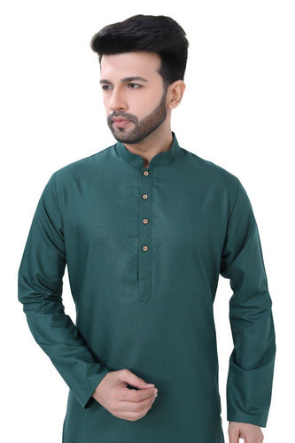 Brocade Silk - Premium Kurta Pyjama - Just $ 75! Shop now at Dapper Ethnic