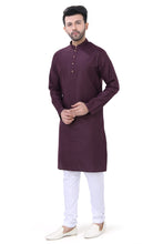 Load image into Gallery viewer, Brocade Silk - Premium Kurta Pyjama - Just $ 75! Shop now at Dapper Ethnic
