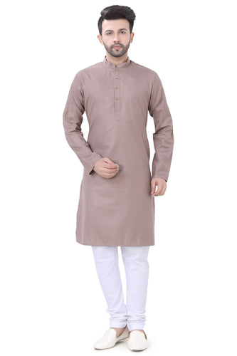 Brocade Silk - Premium Kurta Pyjama - Just $ 75! Shop now at Dapper Ethnic