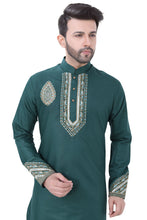 Load image into Gallery viewer, Brocade Silk - Premium Kurta Pyjama - Just $ 75! Shop now at Dapper Ethnic
