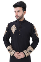 Load image into Gallery viewer, Brocade Silk - Premium Kurta Pyjama - Just $ 75! Shop now at Dapper Ethnic
