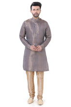 Load image into Gallery viewer, Brocade Silk - Premium Kurta Pyjama - Just $ 75! Shop now at Dapper Ethnic
