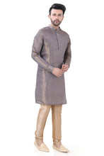 Load image into Gallery viewer, Brocade Silk - Premium Kurta Pyjama - Just $ 75! Shop now at Dapper Ethnic
