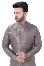 Load image into Gallery viewer, Brocade Silk - Premium Kurta Pyjama - Just $ 75! Shop now at Dapper Ethnic
