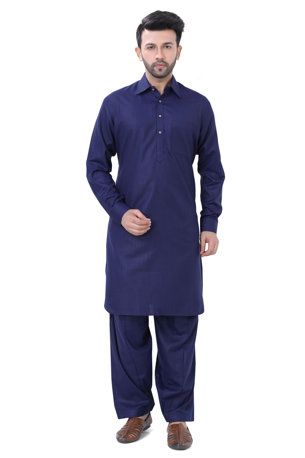 Brocade Silk - Premium Kurta Pyjama - Just $ 75! Shop now at Dapper Ethnic