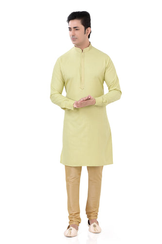 Brocade Silk - Premium Kurta Pyjama - Just $ 75! Shop now at Dapper Ethnic