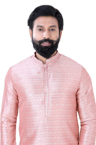 Brocade Silk - Premium Kurta Pyjama - Just $ 75! Shop now at Dapper Ethnic