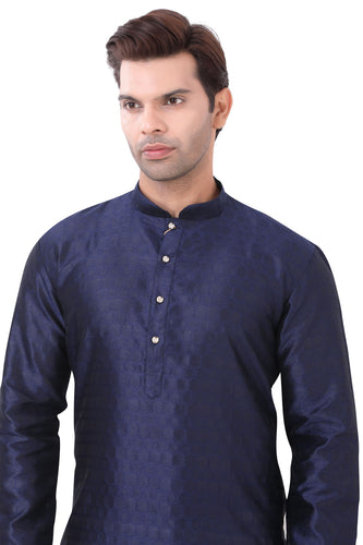 Brocade Silk - Premium Kurta Pyjama - Just $ 75! Shop now at Dapper Ethnic