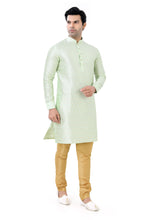 Load image into Gallery viewer, Brocade Silk - Premium Kurta Pyjama - Just $ 75! Shop now at Dapper Ethnic
