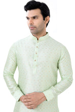 Load image into Gallery viewer, Brocade Silk - Premium Kurta Pyjama - Just $ 75! Shop now at Dapper Ethnic
