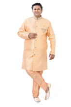 Load image into Gallery viewer, Brocade Silk - Premium Kurta Pyjama - Just $ 75! Shop now at Dapper Ethnic
