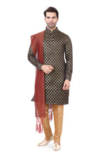 Load image into Gallery viewer, Brocade Silk - Premium Kurta Pyjama - Just $ 75! Shop now at Dapper Ethnic
