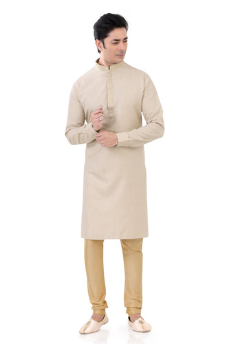 Brocade Silk - Premium Kurta Pyjama - Just $ 75! Shop now at Dapper Ethnic