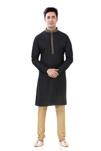 Brocade Silk - Premium Kurta Pyjama - Just $ 75! Shop now at Dapper Ethnic