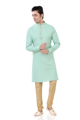 Brocade Silk - Premium Kurta Pyjama - Just $ 75! Shop now at Dapper Ethnic