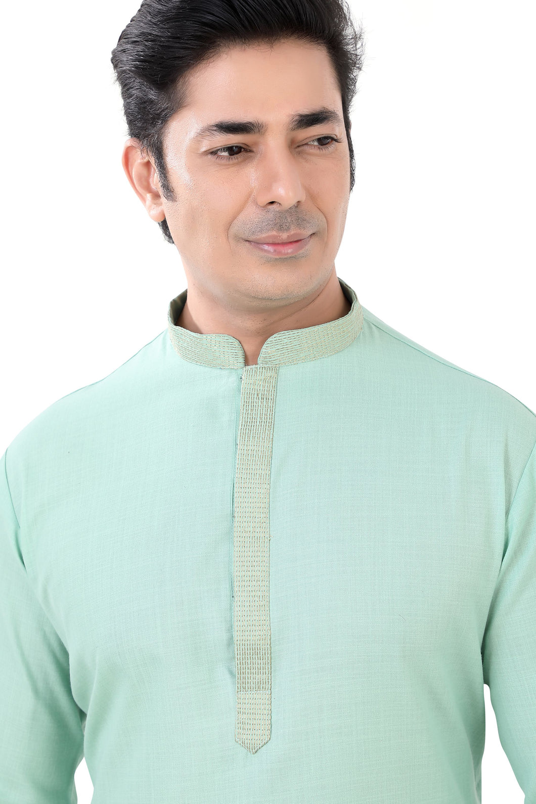 Brocade Silk - Premium Kurta Pyjama - Just $ 75! Shop now at Dapper Ethnic