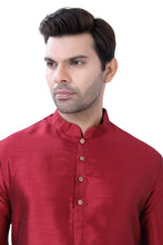 Load image into Gallery viewer, Brocade Silk - Premium Kurta Pyjama - Just $ 75! Shop now at Dapper Ethnic
