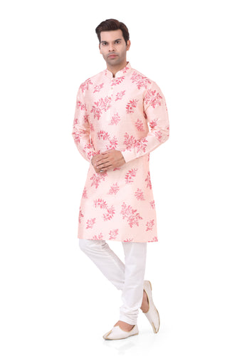 Brocade Silk - Premium Kurta Pyjama - Just $ 75! Shop now at Dapper Ethnic