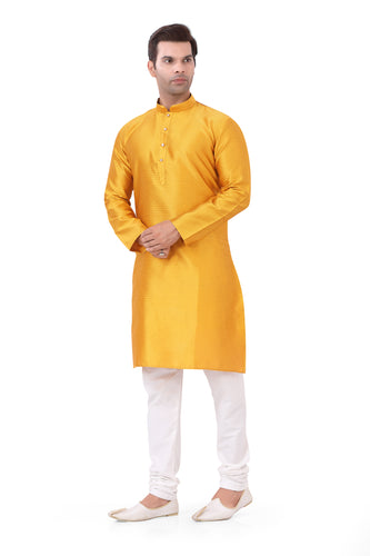 Brocade Silk - Premium Kurta Pyjama - Just $ 75! Shop now at Dapper Ethnic