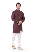 Load image into Gallery viewer, Aangrakha Style 2 pieces Indo western in Maroon
