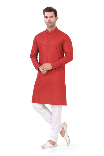 Brocade Silk - Premium Kurta Pyjama - Just $ 75! Shop now at Dapper Ethnic