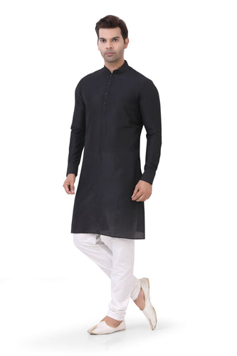 Brocade Silk - Premium Kurta Pyjama - Just $ 75! Shop now at Dapper Ethnic