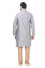 Load image into Gallery viewer, Brocade Silk - Premium Kurta Pyjama - Just $ 75! Shop now at Dapper Ethnic
