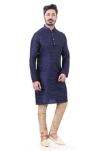 Load image into Gallery viewer, Brocade Silk - Premium Kurta Pyjama - Just $ 75! Shop now at Dapper Ethnic
