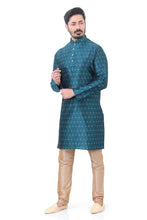 Load image into Gallery viewer, Brocade Silk - Premium Kurta Pyjama - Just $ 75! Shop now at Dapper Ethnic
