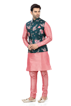 Load image into Gallery viewer, Brocade Silk - Premium Kurta Pyjama - Just $ 75! Shop now at Dapper Ethnic
