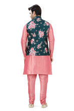 Load image into Gallery viewer, Brocade Silk - Premium Kurta Pyjama - Just $ 75! Shop now at Dapper Ethnic
