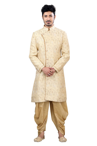 Brocade Silk - Premium Kurta Pyjama - Just $ 75! Shop now at Dapper Ethnic