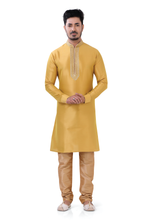 Load image into Gallery viewer, Brocade Silk - Premium Kurta Pyjama - Just $ 75! Shop now at Dapper Ethnic
