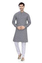 Load image into Gallery viewer, Brocade Silk - Premium Kurta Pyjama - Just $ 75! Shop now at Dapper Ethnic
