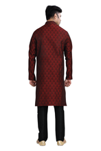 Load image into Gallery viewer, Brocade Silk - Premium Kurta Pyjama - Just $ 75! Shop now at Dapper Ethnic
