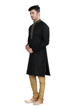 Load image into Gallery viewer, Brocade Silk - Premium Kurta Pyjama - Just $ 75! Shop now at Dapper Ethnic
