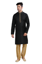 Load image into Gallery viewer, Brocade Silk - Premium Kurta Pyjama - Just $ 75! Shop now at Dapper Ethnic
